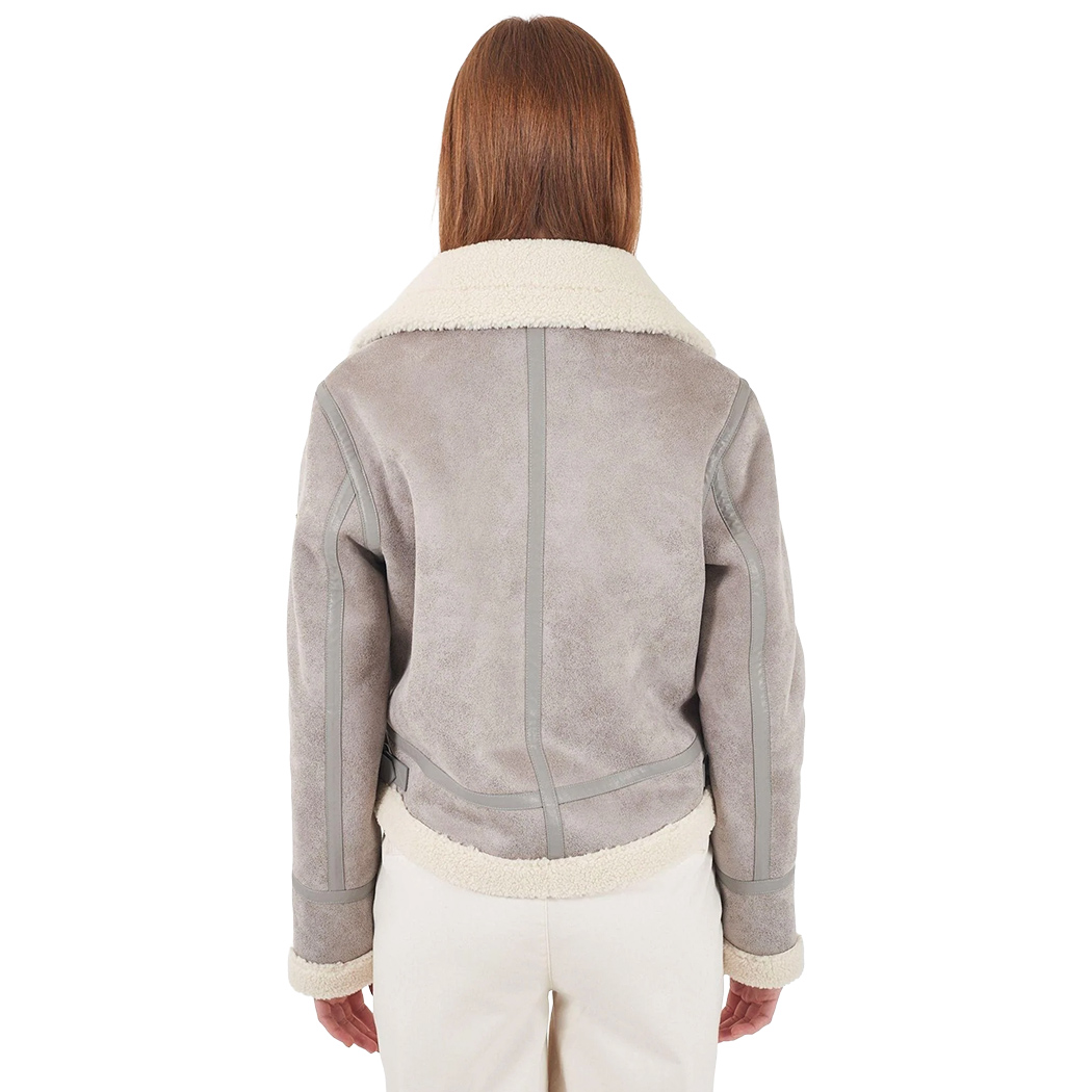 YES-ZEE GIUBBOTTO GIUBBINO DONNA CORTO IN MONTONE ECOLOGICO GIACCA J023/KJ00