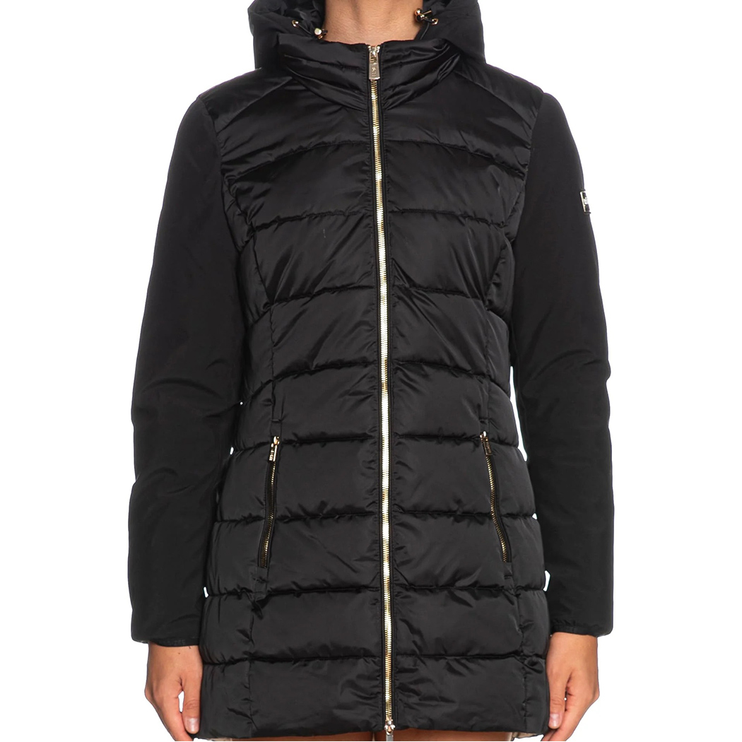 YES-ZEE GIUBBOTTO COPPOTTO DONNA GIUBBINO GIACCA CAPPUCCIO AMOVIBILE O045/M800