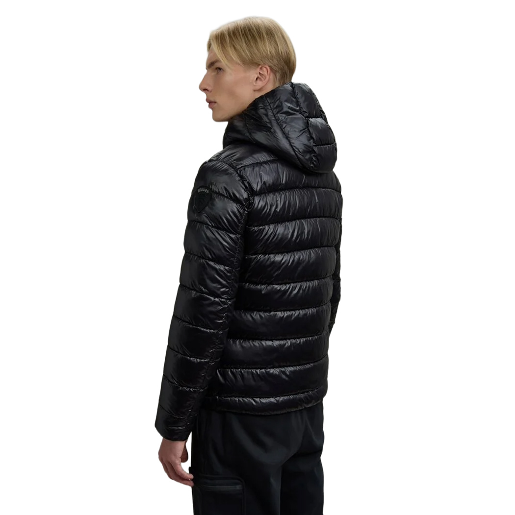 BLAUER ECO ADAMS GIUBBINO UOMO GIUBBOTTO PIUMINO GIACCA CAPPUCCIO 25WBLUC02079