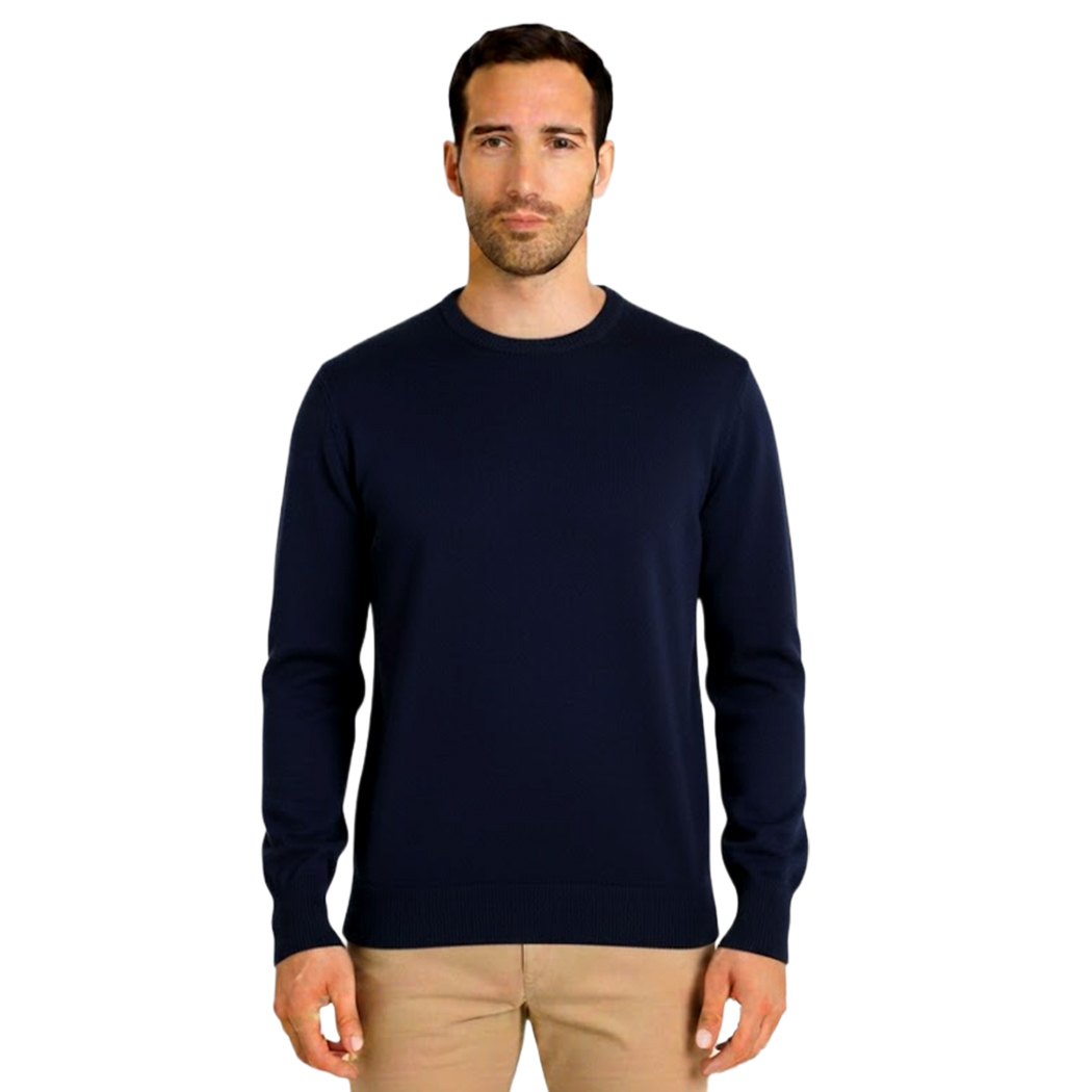 BUGER PULLOVER UOMO IN VISCOSA MAGLIA MAGLIONE GIROCOLLO PARICOLLO 52044