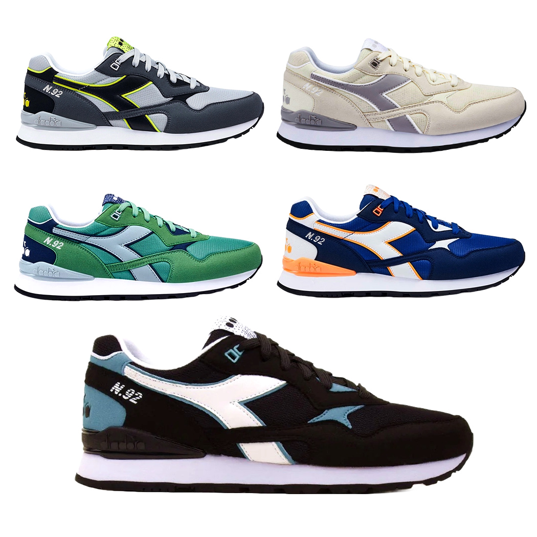 DIADORA N.92 SCARPE SNEAKERS UOMO COMODE SPORT RUNNNG CORSA 101.173169