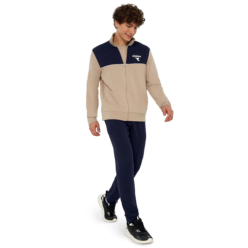 DIADORA TRACKSUIT TUTA UOMO FELPA COTONE GARZATO COMPLETO SPORT 102.182278
