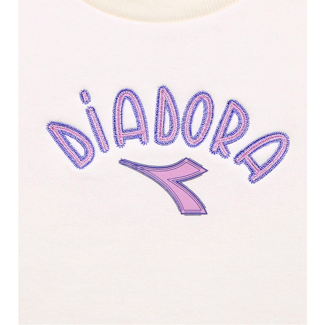 DIADORA JG. TRACKSUIT LOGO TUTA FELPA SET BAMBINE INVERNALE 102.182240