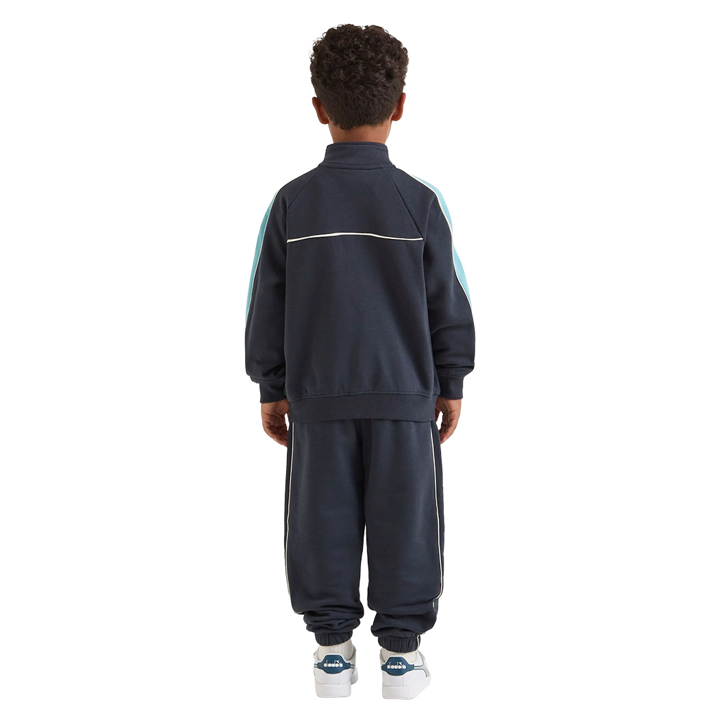 DIADORA JB. TRACKSUIT HD FZ LOGO TUTA FELPA COMPLETO BAMBINI RAGAZZI 102.182233