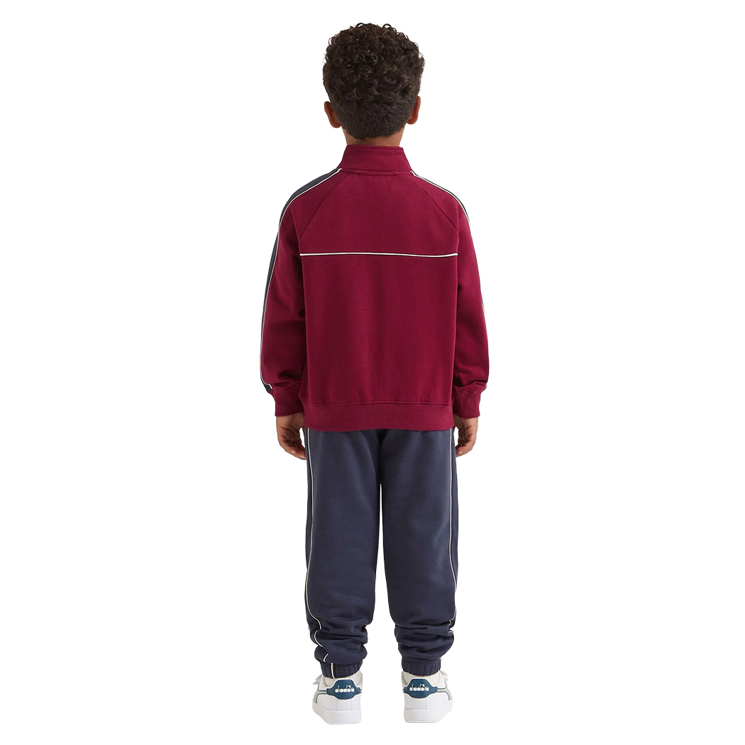 DIADORA JB. TRACKSUIT HD FZ LOGO TUTA FELPA COMPLETO BAMBINI RAGAZZI 102.182233