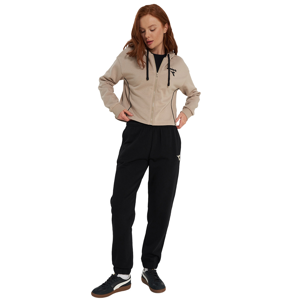 DIADORA L.TRACKSUIT HOODIE FZ TUTA DONNA FELPA SPORT PANTALONI GIRL 102.182268