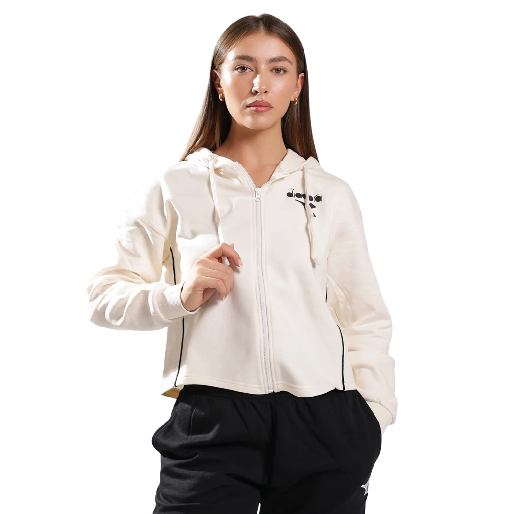 DIADORA L.TRACKSUIT HOODIE FZ TUTA DONNA FELPA SPORT PANTALONI GIRL 102.182268