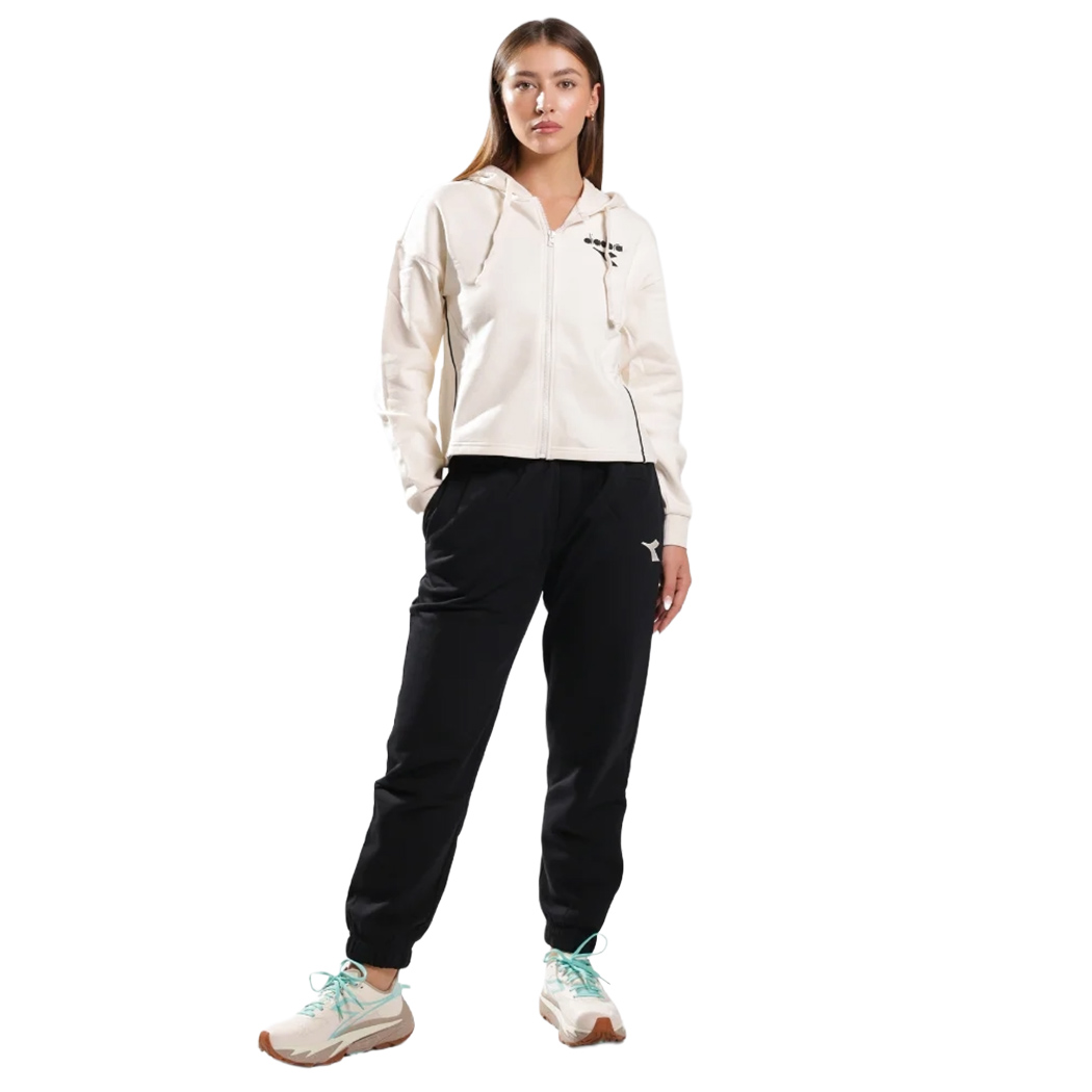 DIADORA L.TRACKSUIT HOODIE FZ TUTA DONNA FELPA SPORT PANTALONI GIRL 102.182268