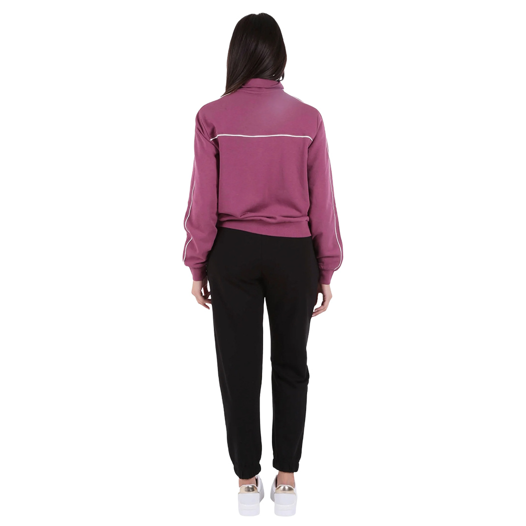 DIADORA L.TRACKSUIT FZ TUTA DONNA FELPA FRENCH TERRY SPORT COMPLETO 102.182267