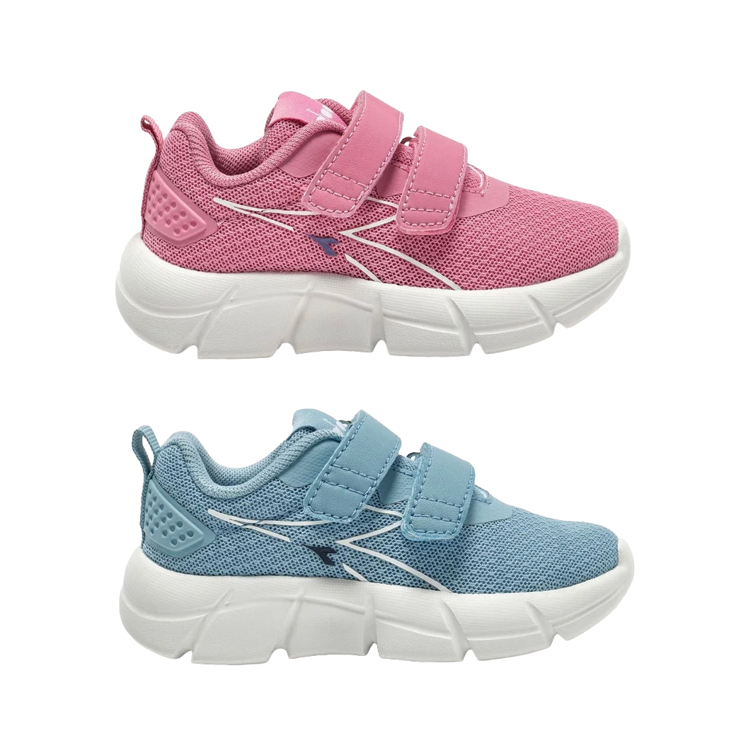 DIADORA EVO RUN TD SCARPE SNEAKERS BAMBINI CON STRAPPO SPORT COMODE 101.183299