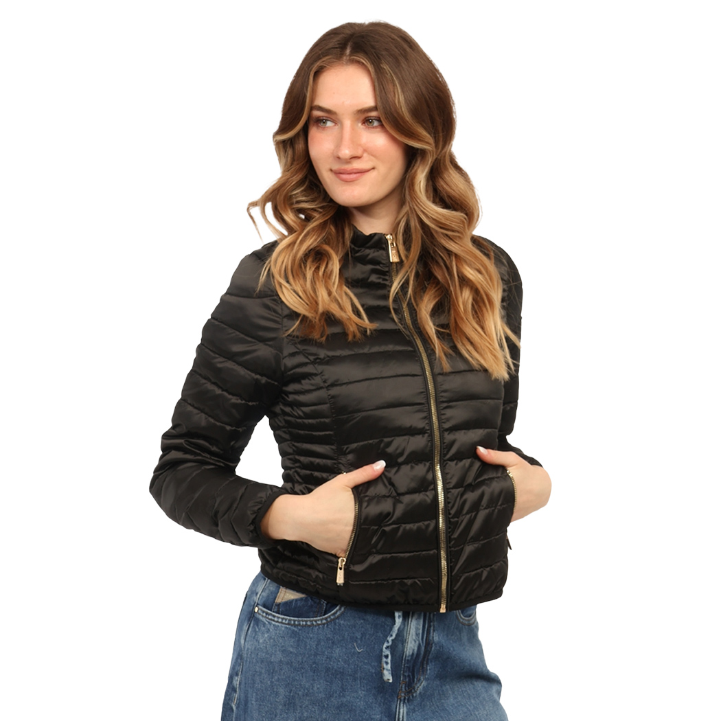 YES-ZEE GIUBBOTTO DONNA GIUBBINO GIACCA PIUMINO PRIMAVERILE LEGGERO J431/M500