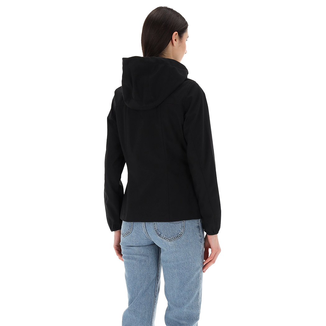 YES-ZEE GIUBBINO GIACCA GIUBBOTTO SOFTSHELL DONNA CAPPUCCIO AMOVIBILE J421/M400