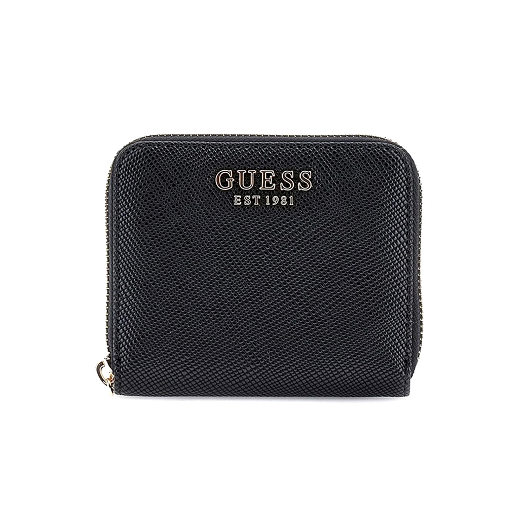 GUESS MINI PORTAFOGLIO LAUREL SAFFIANO WALLET DONNA CARTE BANCONOTE ZG7459137
