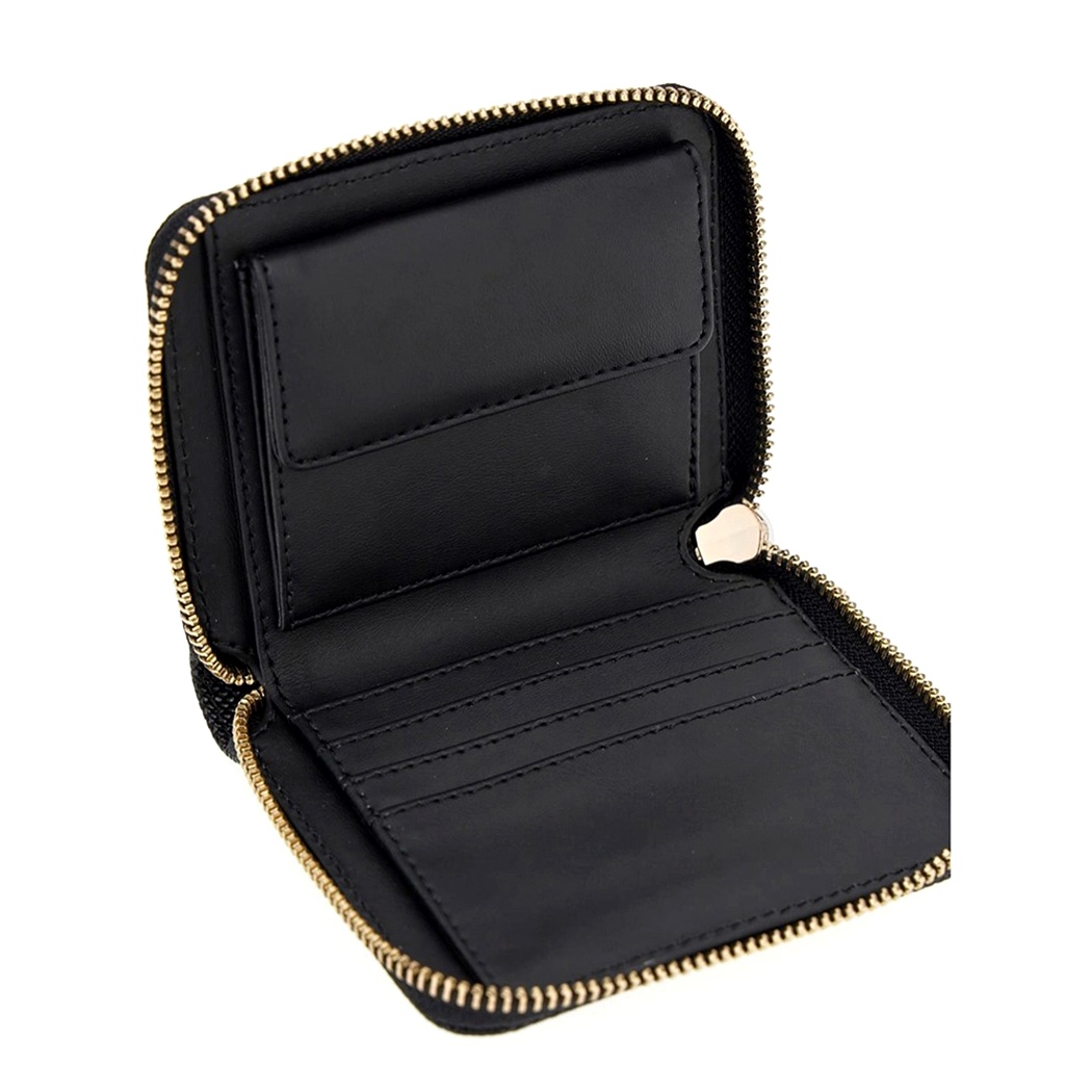 GUESS MINI PORTAFOGLIO LAUREL SAFFIANO WALLET DONNA CARTE BANCONOTE ZG7459137