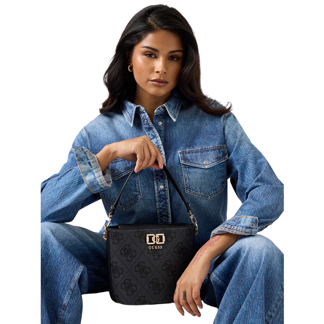 GUESS BORSA SECCHIELLO LOGO KARNILLA BORSETTA DONNA TRACOLLA SPALLA OS990101