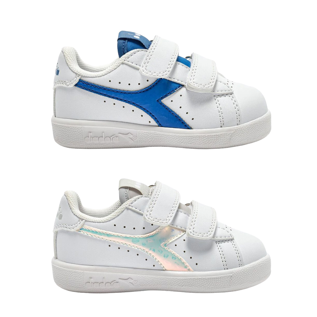 DIADORA GAME P POOL TD SCARPE SNEAKERS BAMBINE STRAPPO SPORT COMODE 101.182980