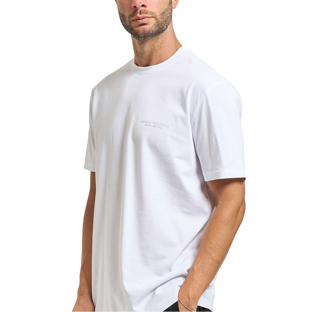 ARMANI EXCHANGE T-SHIRT UOMO REGULAR FIT JERSEY COTONE LOGO MAGLIETTA XM001281