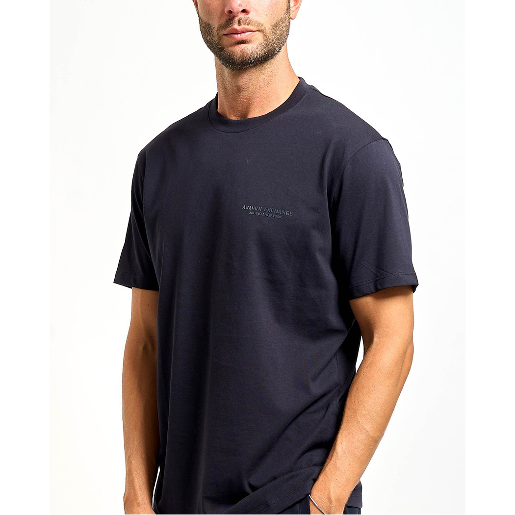 ARMANI EXCHANGE T-SHIRT UOMO REGULAR FIT JERSEY COTONE LOGO MAGLIETTA XM001281