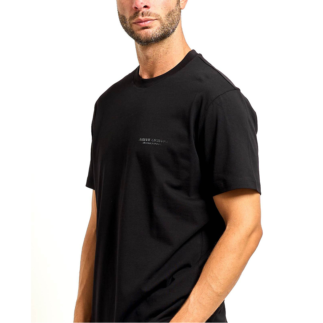 ARMANI EXCHANGE T-SHIRT UOMO REGULAR FIT JERSEY COTONE LOGO MAGLIETTA XM001281