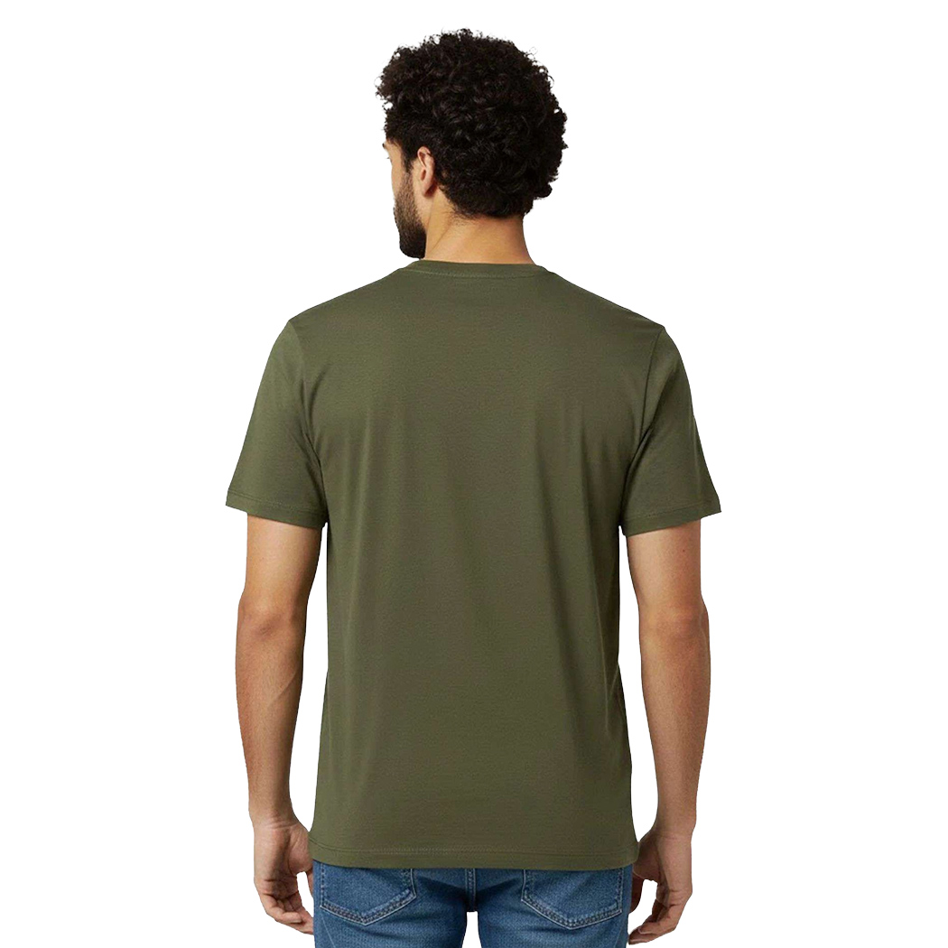 SUN68 T-SHIRT UOMO JERSEY COTONE GIROCOLLO LOGO RICAMATO MAGLIA SPORT T36104