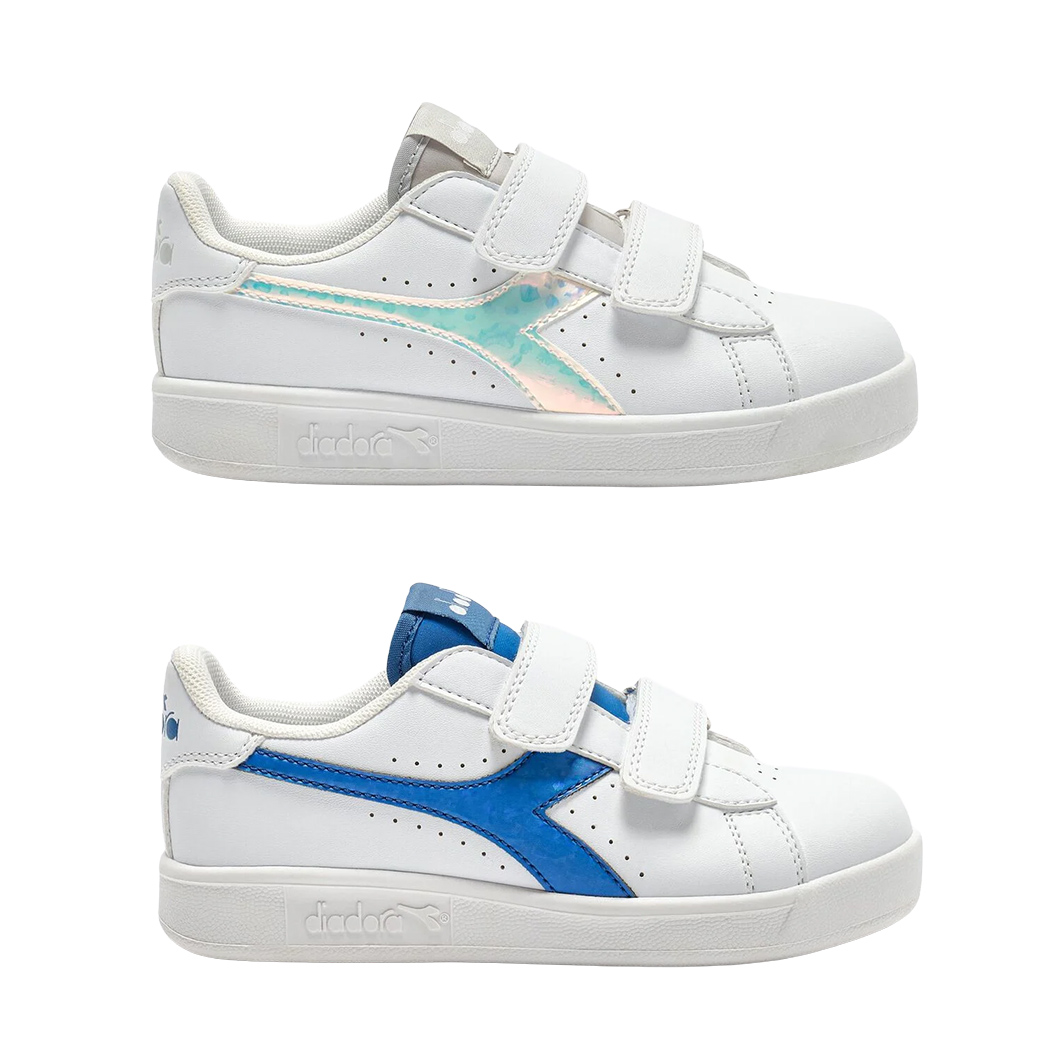 DIADORA GAME P POOL PS SCARPE SNEAKERS BAMBINE STRAPPO SPORT COMODE 101.182979