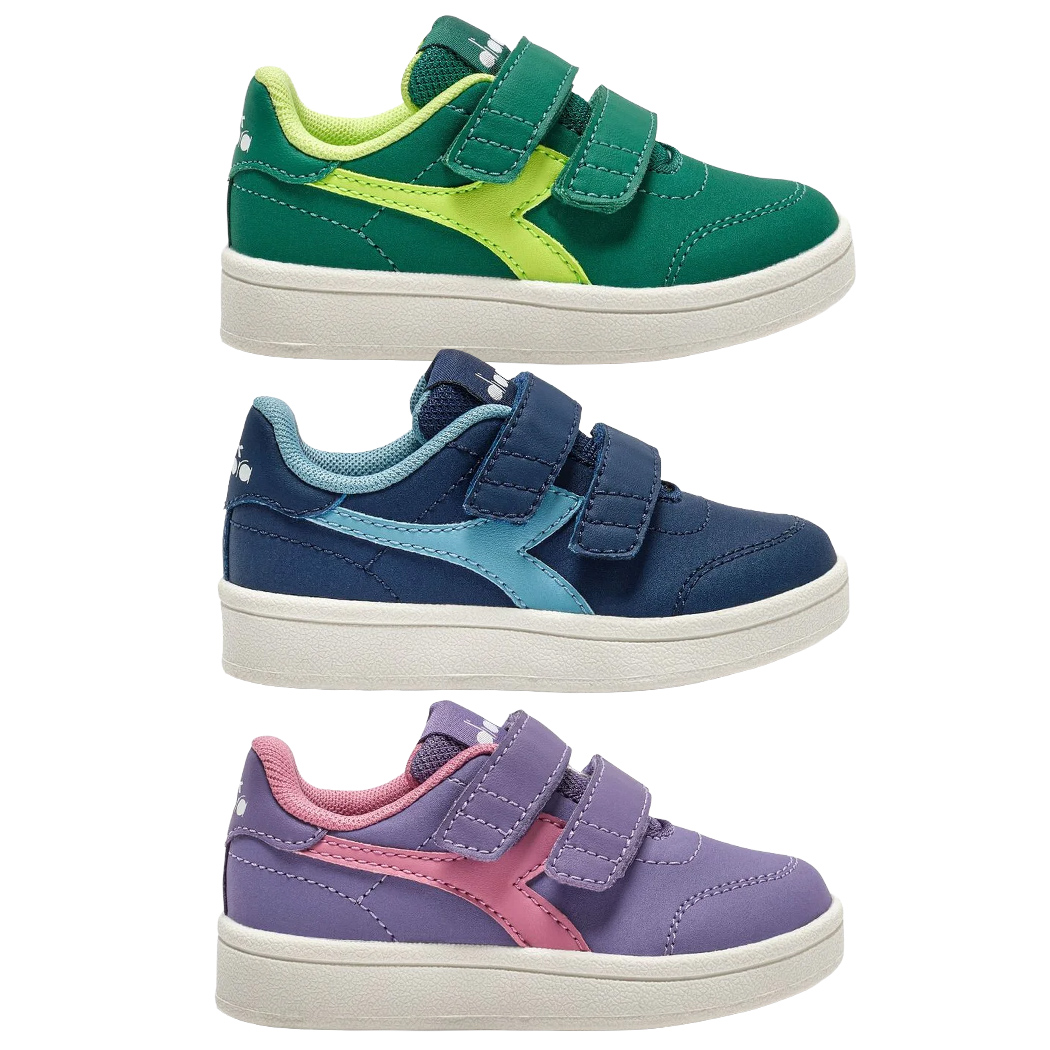 DIADORA BONNY S TD SCARPE SNEAKERS BAMBINI CON STRAPPO SPORT COMODE 101.182471