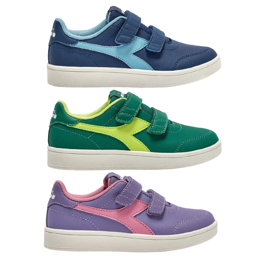 DIADORA BONNY S PS SCARPE SNEAKERS BAMBINO RAGAZZO CON STRAPPO SPORT 101.182470