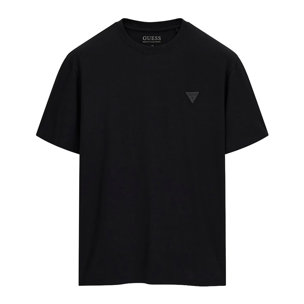 GUESS T-SHIRT UOMO MAGLIA COTONE JERSEY LOGO TRIANGOLO SPORT M6GI21K3053