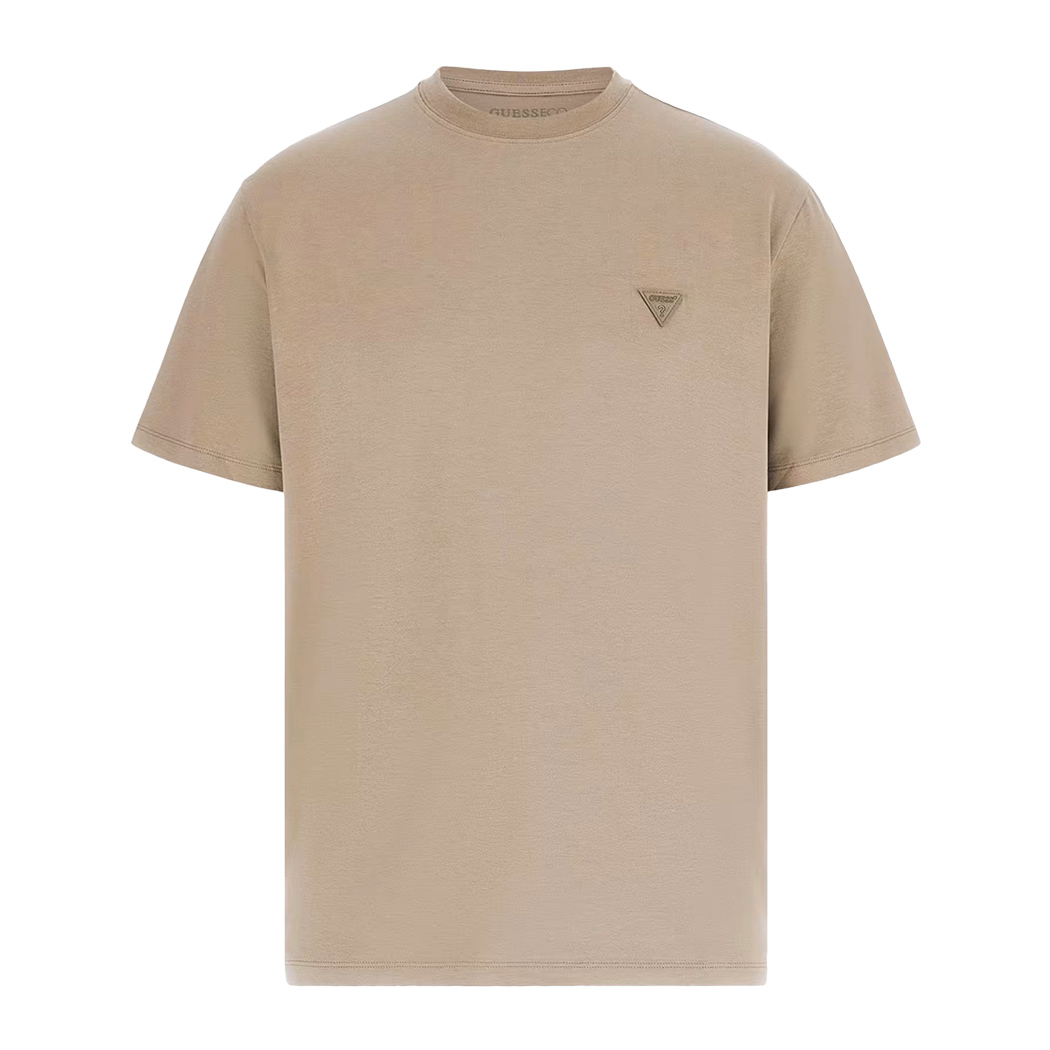 GUESS T-SHIRT UOMO MAGLIA COTONE JERSEY LOGO TRIANGOLO SPORT M6GI21K3053