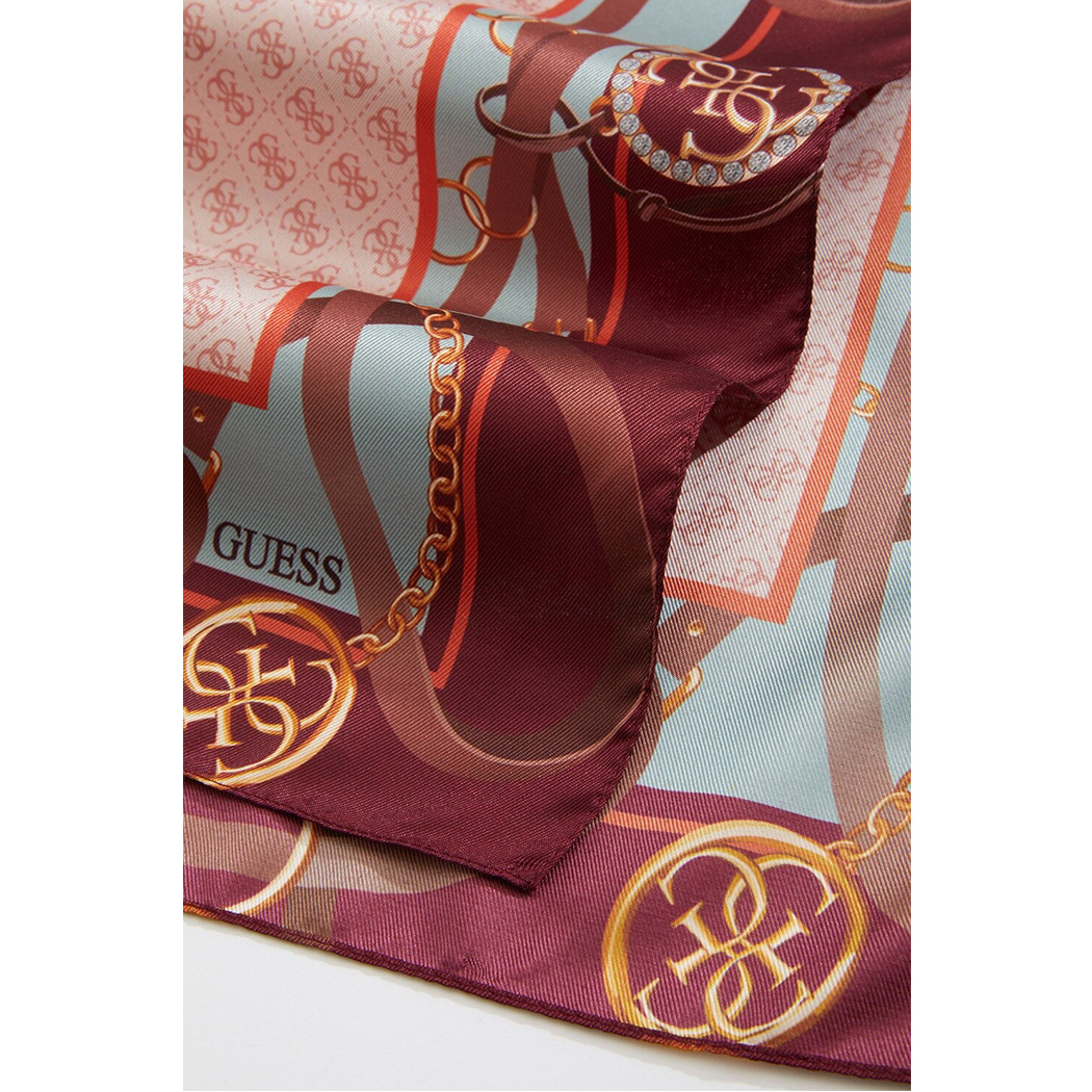 GUESS FOULARD SCIARPA CON LOGO 4G DONNA FANTASIA PASHMINA SCIALLE AW5445POL01