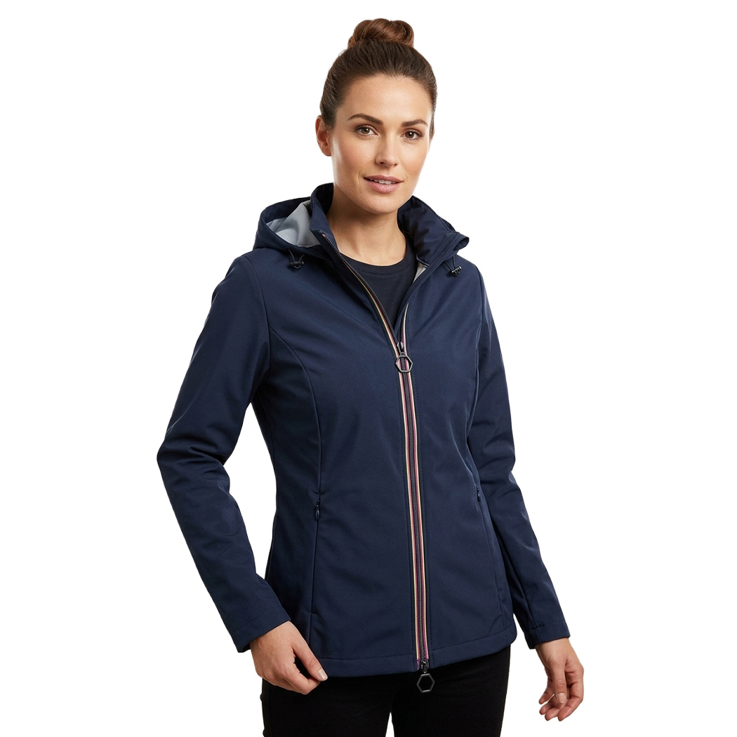 BUGER GIUBBINO GIACCA DONNA PRIMAVERILE FULL ZIP SOFT SHELL VENTO PIOGGIA 52271