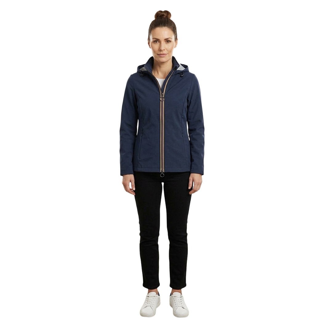 BUGER GIUBBINO GIACCA DONNA PRIMAVERILE FULL ZIP SOFT SHELL VENTO PIOGGIA 52271
