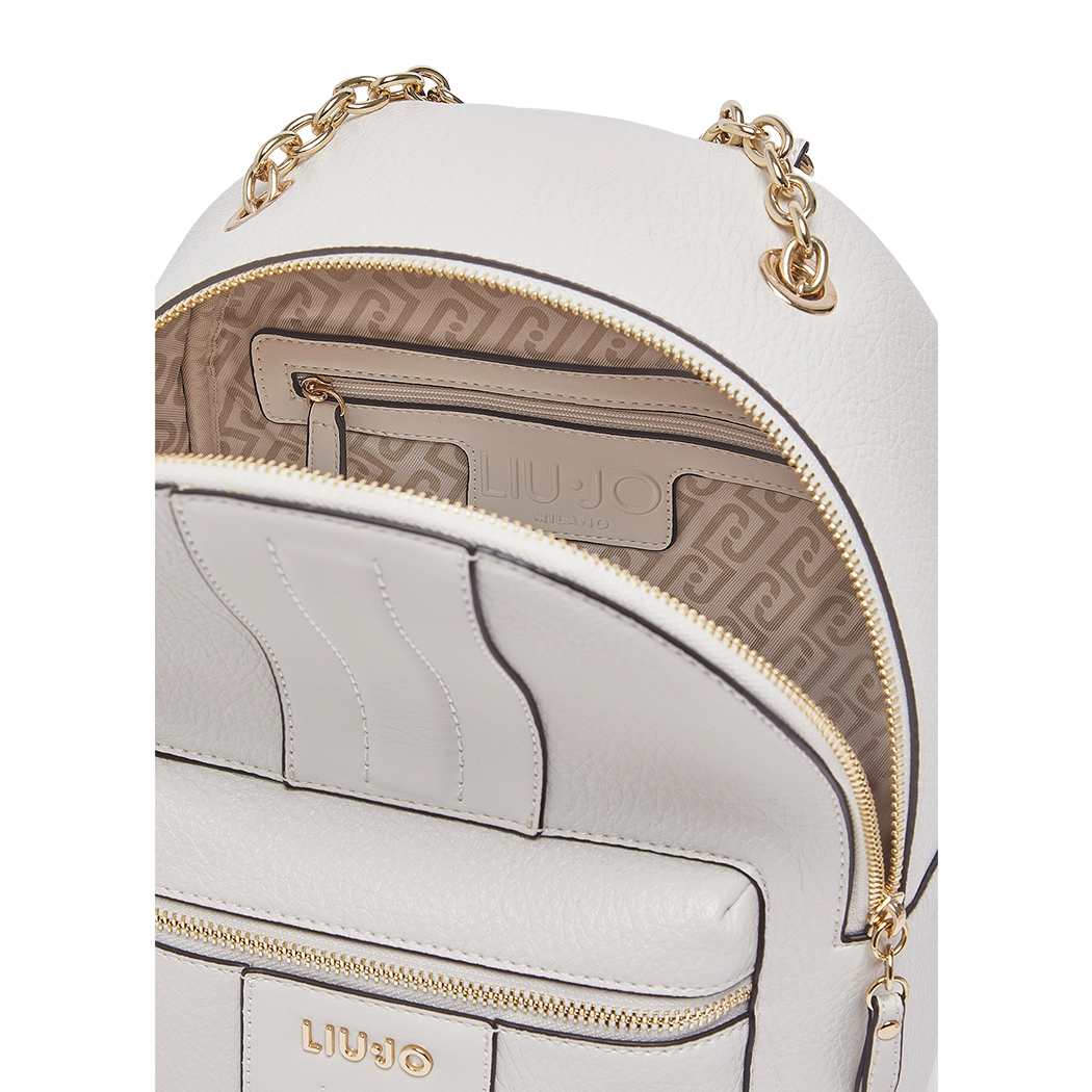 LIU JO ZAINETTO ZAINO CON DETTAGLIO CHAIN BACKPACK DONNA RAGAZZA GIRL AA6111