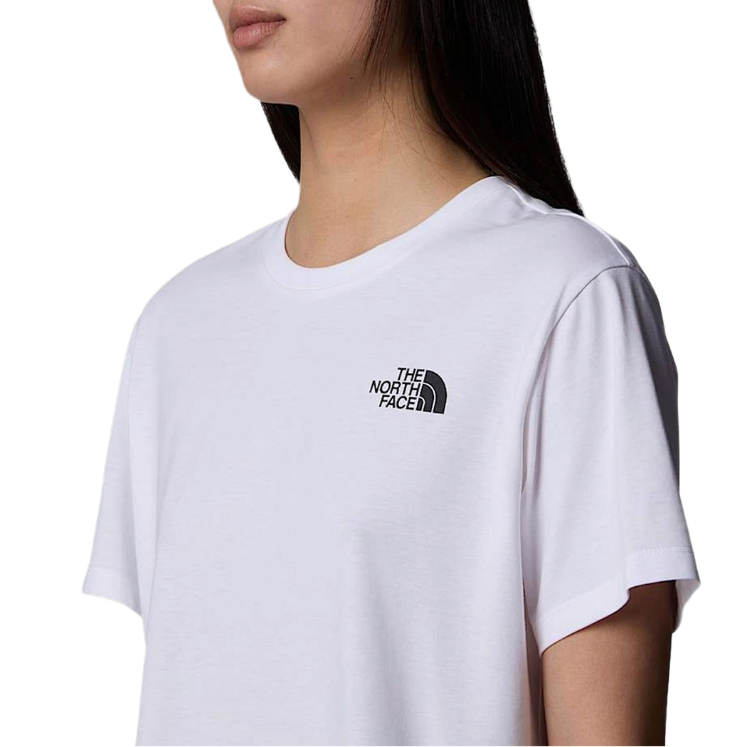 THE NORTH FACE T-SHIRT CROPPED DONNA MAGLIA CORTA LOGO MAGLIETTA COTONE NF0A8FDH