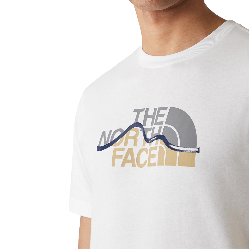 THE NORTH FACE T-SHIRT COTONE UOMO TEE MAGLIA LOGO FRONTALE NF0A8GUX