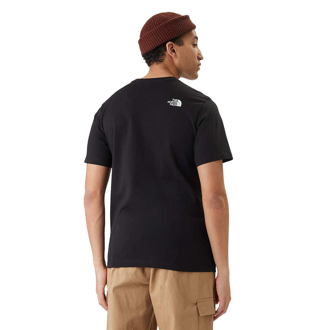 THE NORTH FACE T-SHIRT COTONE UOMO TEE MAGLIA LOGO FRONTALE NF0A8GUX