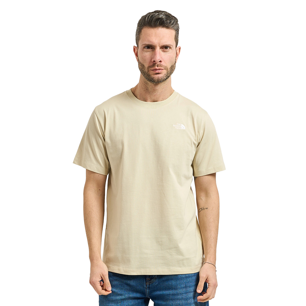 THE NORTH FACE T-SHIRT COTONE UOMO SIMPLE DOME TEE MAGLIA LOGO PICCOLO NF0A8CZ2