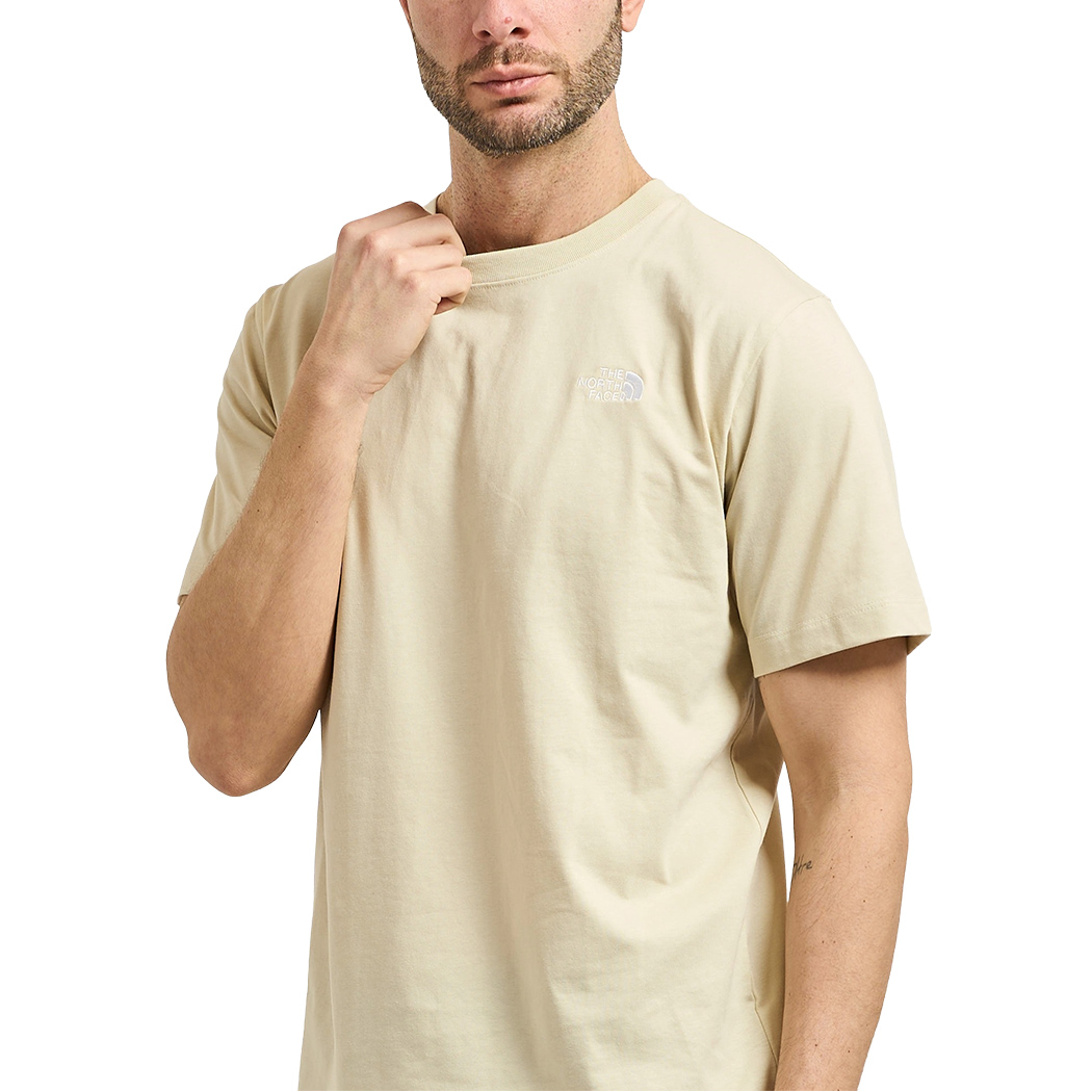 THE NORTH FACE T-SHIRT COTONE UOMO SIMPLE DOME TEE MAGLIA LOGO PICCOLO NF0A8CZ2