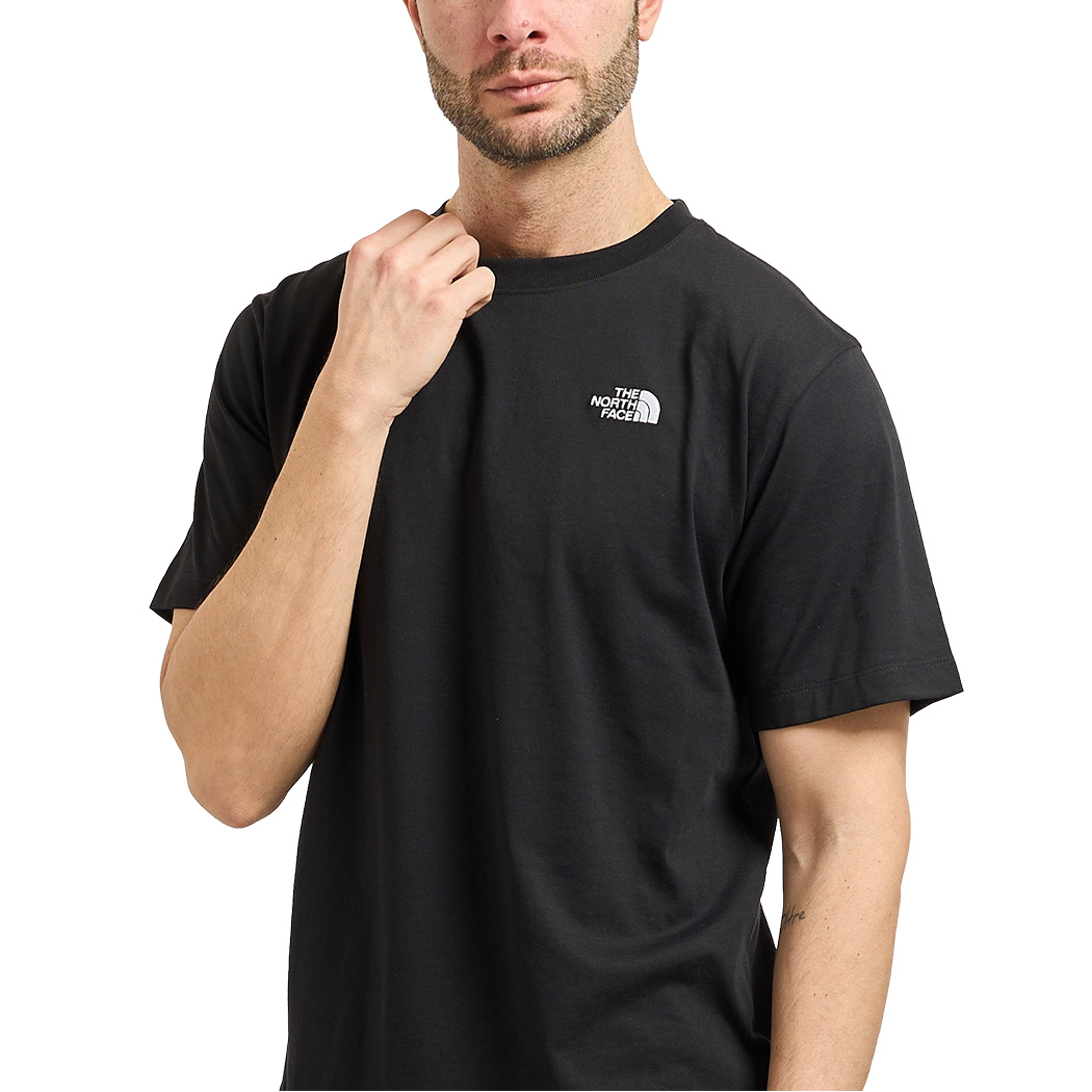 THE NORTH FACE T-SHIRT COTONE UOMO SIMPLE DOME TEE MAGLIA LOGO PICCOLO NF0A8CZ2