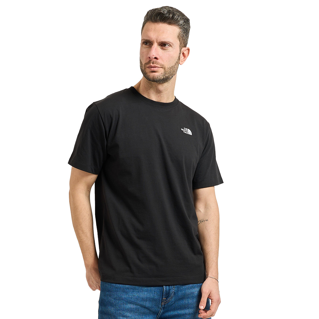 THE NORTH FACE T-SHIRT COTONE UOMO SIMPLE DOME TEE MAGLIA LOGO PICCOLO NF0A8CZ2