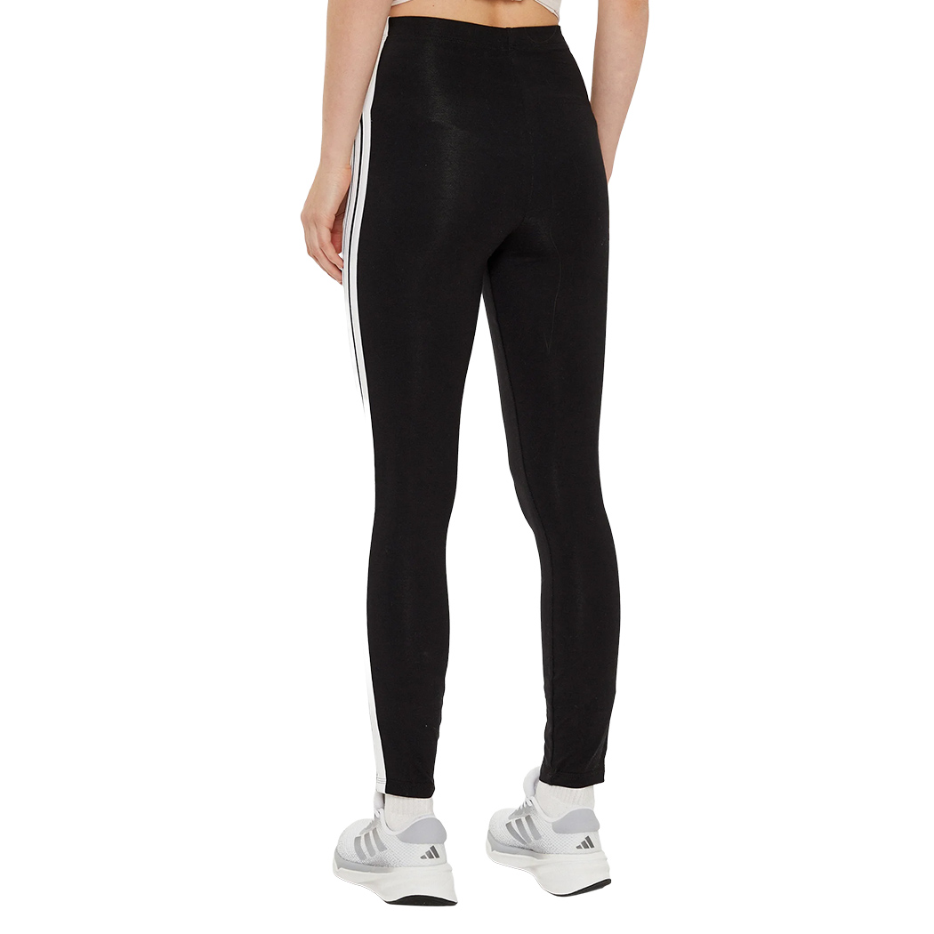 ADIDAS LEGGINGS ESSENTIALS 3 STRIPES COTTON PANTALONI ELASTICIZZATI SPORT JE0072