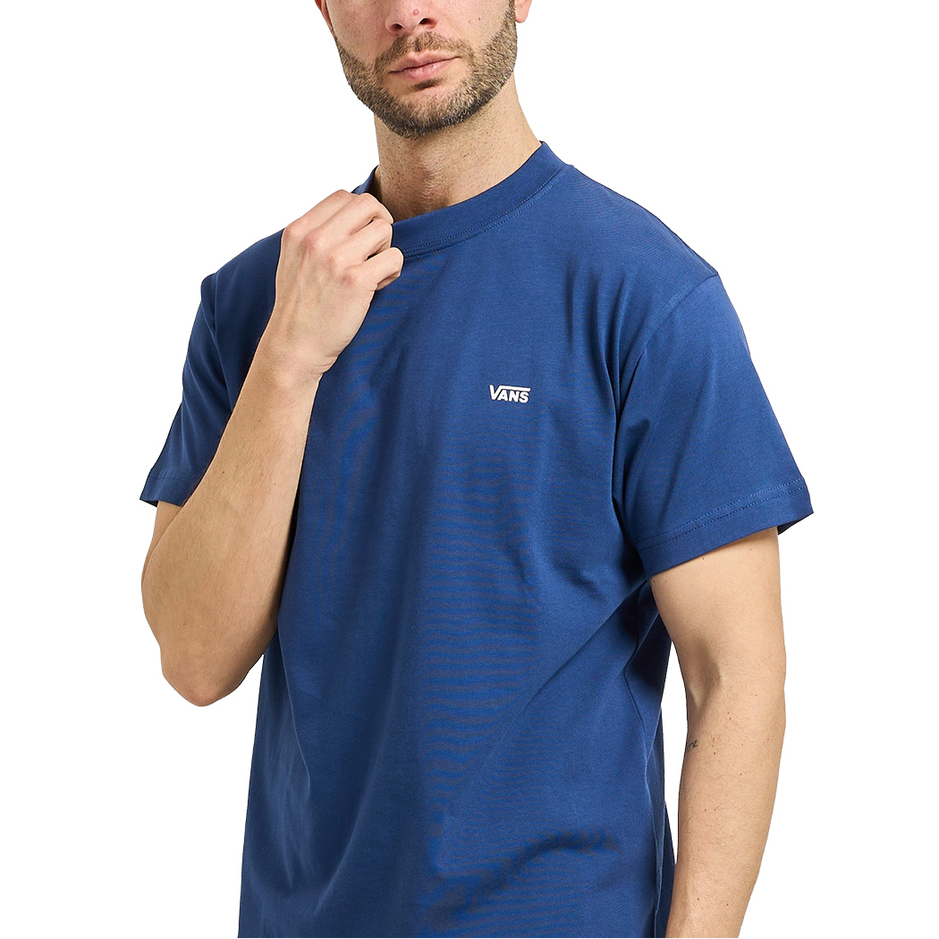 VANS LEFT CHEST SS MAGLIA T-SHIRT COTONE UOMO RAGAZZO CLASSIC FIT SPORT VN000R9X
