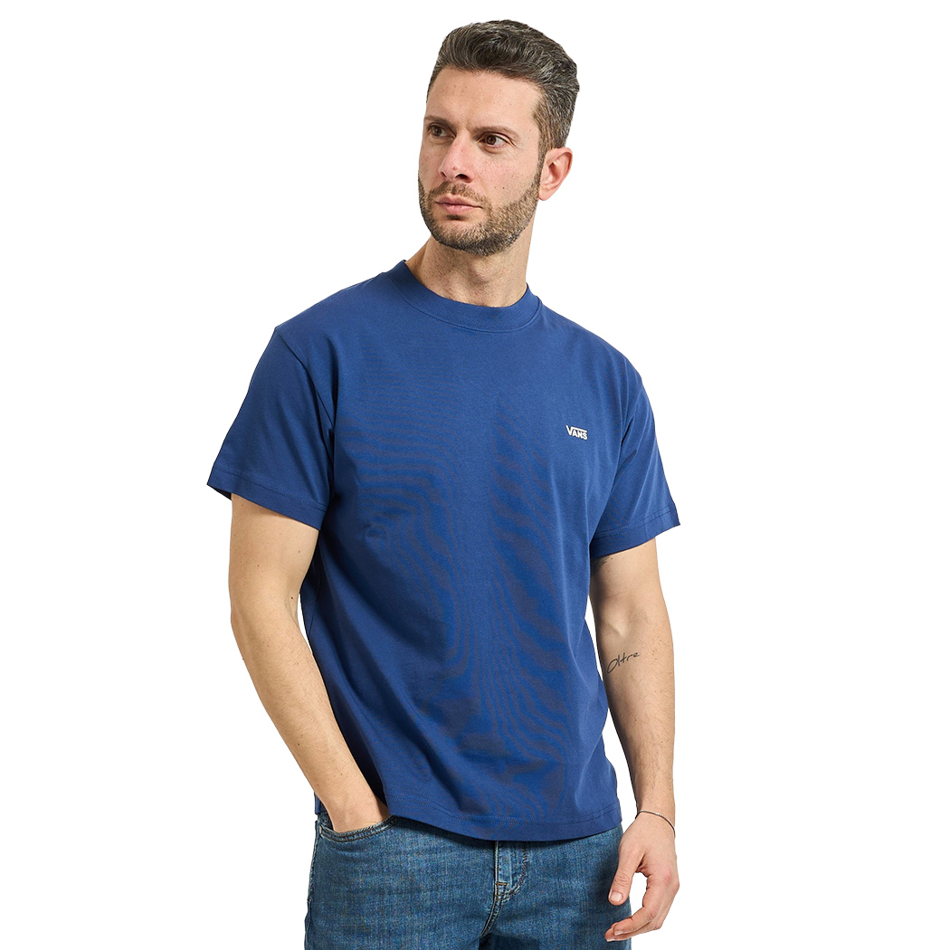 VANS LEFT CHEST SS MAGLIA T-SHIRT COTONE UOMO RAGAZZO CLASSIC FIT SPORT VN000R9X
