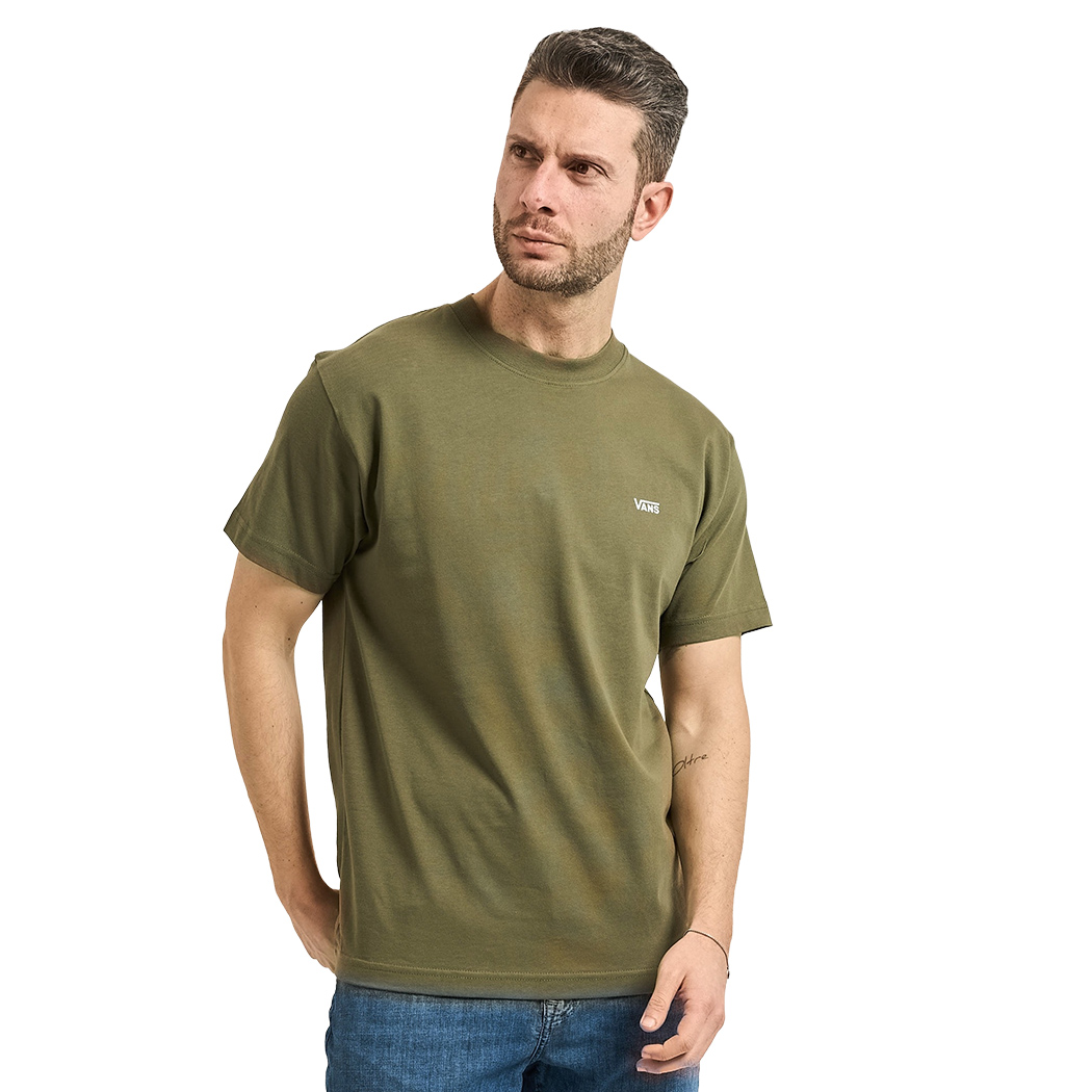 VANS LEFT CHEST SS MAGLIA T-SHIRT COTONE UOMO RAGAZZO CLASSIC FIT SPORT VN000R9X