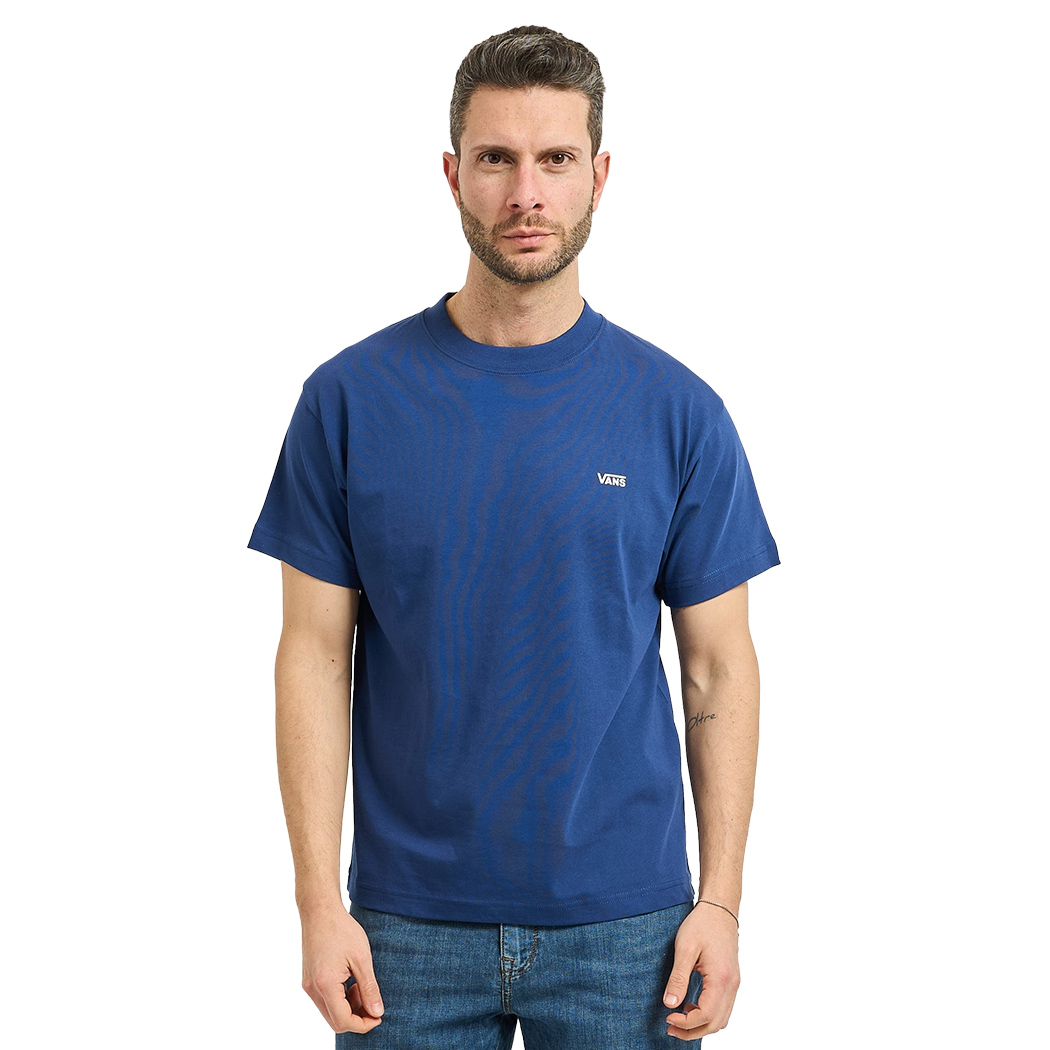 VANS LEFT CHEST SS MAGLIA T-SHIRT COTONE UOMO RAGAZZO CLASSIC FIT SPORT VN000R9X