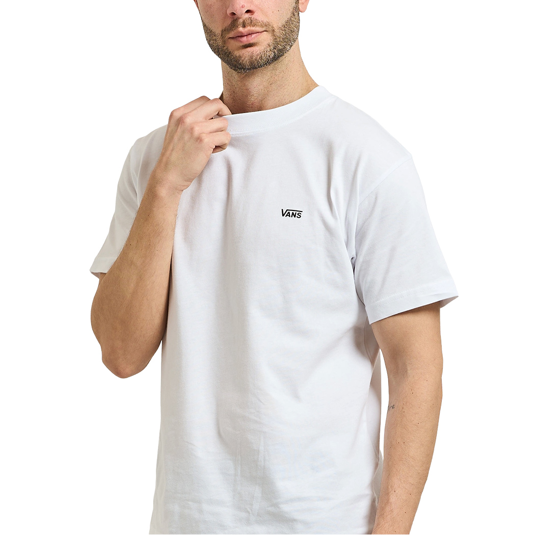 VANS LEFT CHEST SS MAGLIA T-SHIRT COTONE UOMO RAGAZZO CLASSIC FIT SPORT VN000R9X