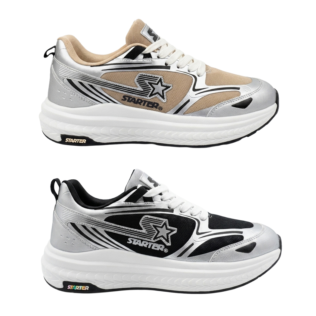 STARTER SCARPE SNEAKERS UOMO SHOES RETRO RUNNING SPORT COMODE LOGO STBC 07 01