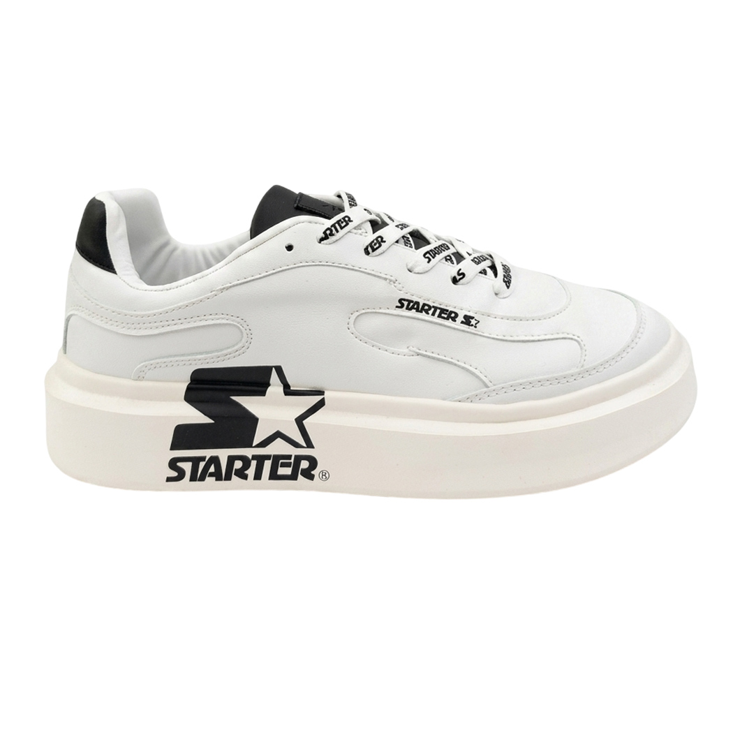 STARTER SCARPE PLATFORM SNEAKERS UOMO SPORT STREETWEAR COMODE LOGO STBL 02 01