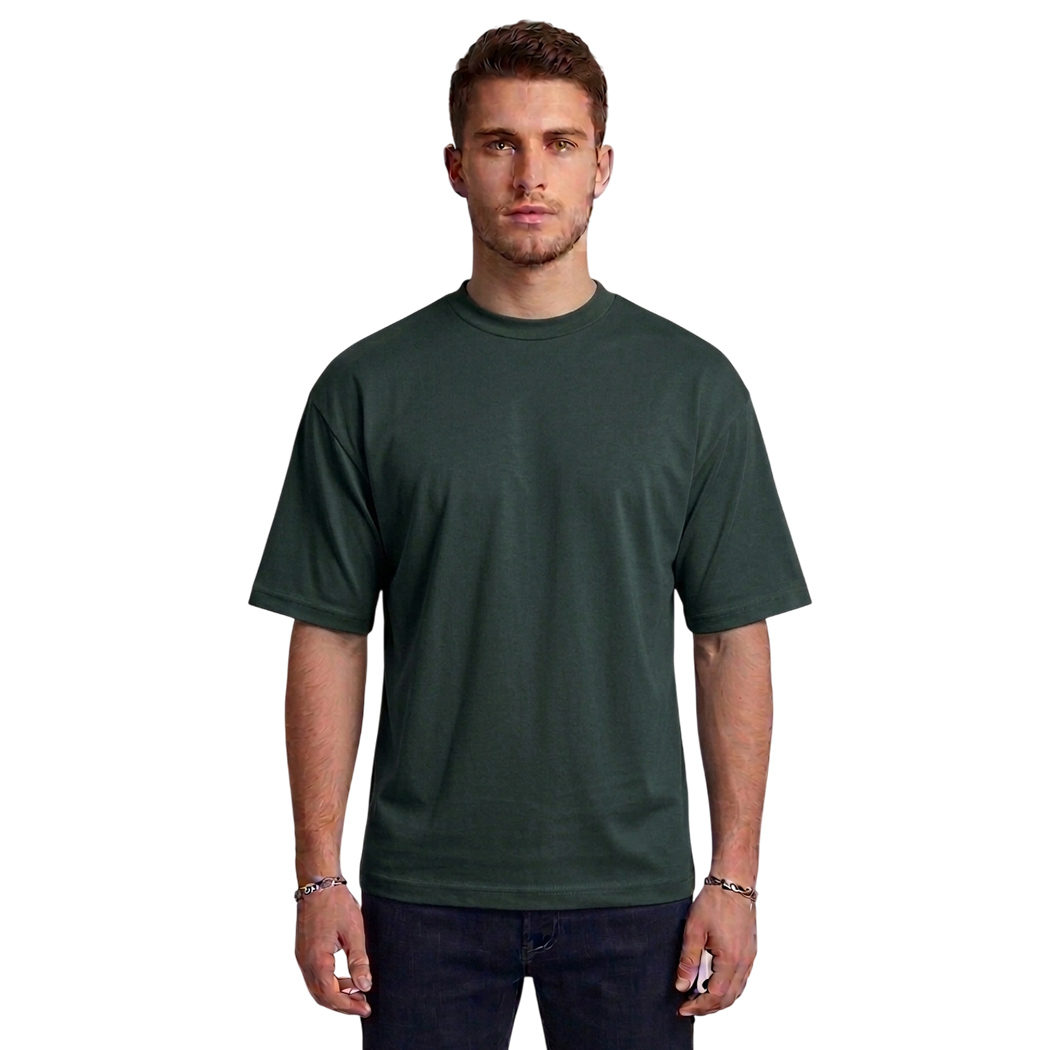 AEF T-SHIRT UOMO REGULAR FIT COTONE MERCERIZZATO COMODA FRESCA 10100