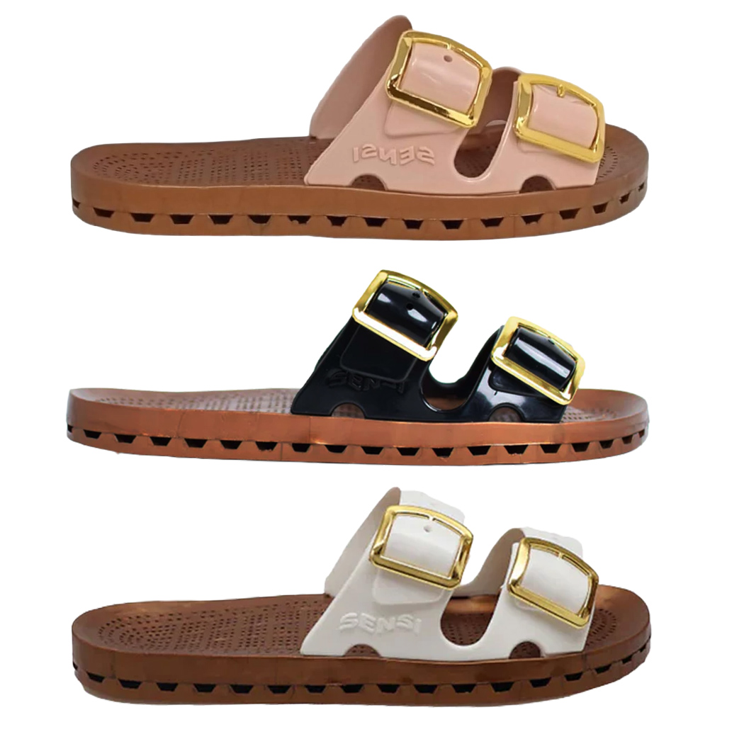SENSI CIABATTE LA JOLLA PRESTIGIO SANDALI DONNA MARE PISCINA COMODE SCARPE 4151P